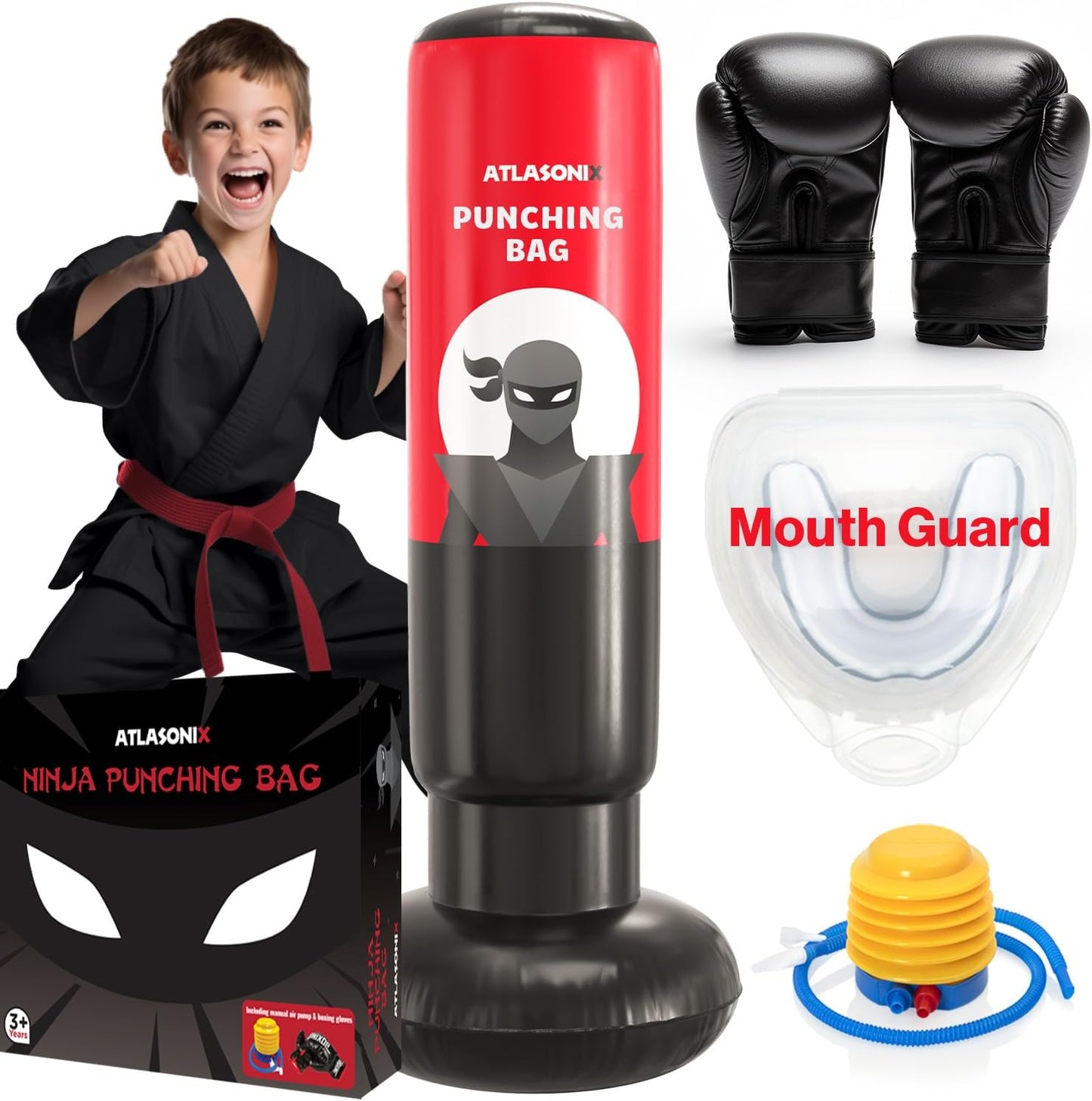 Inflatable Kids Punching Bag