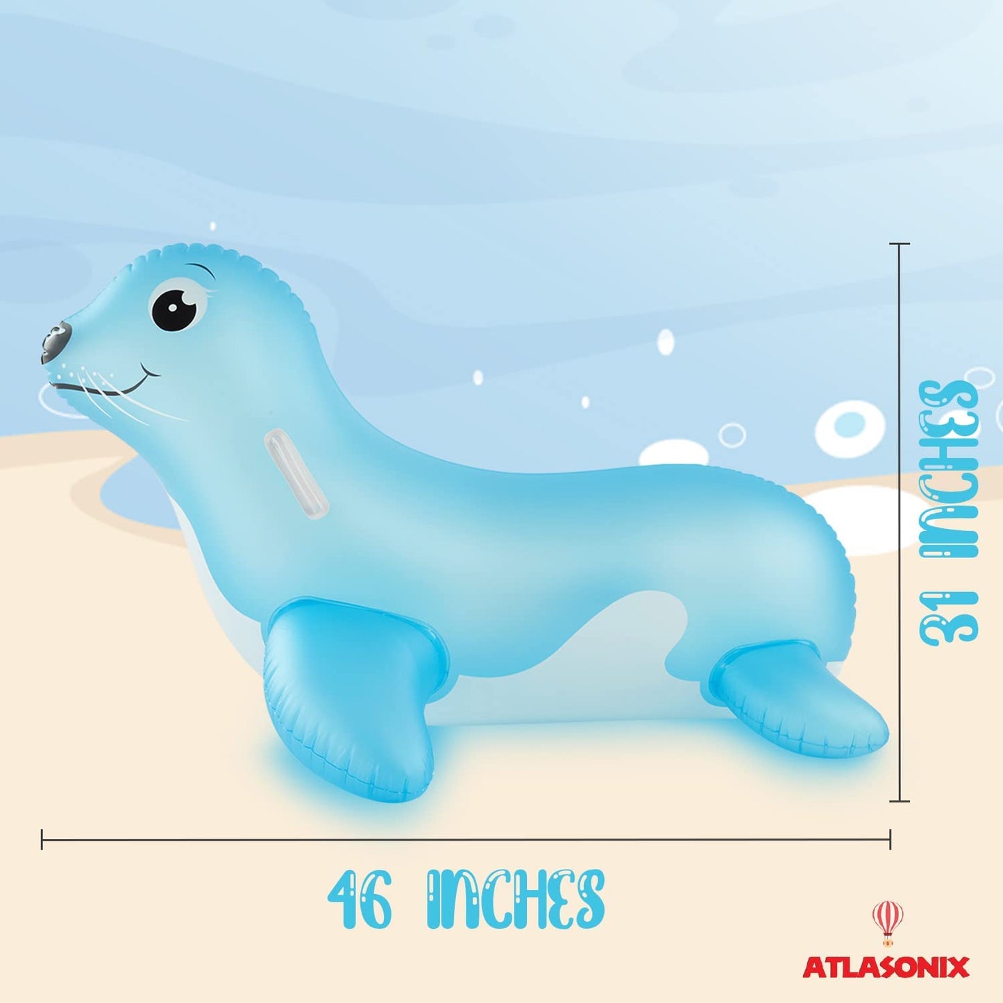 Inflatable Sea Lion Pool Float