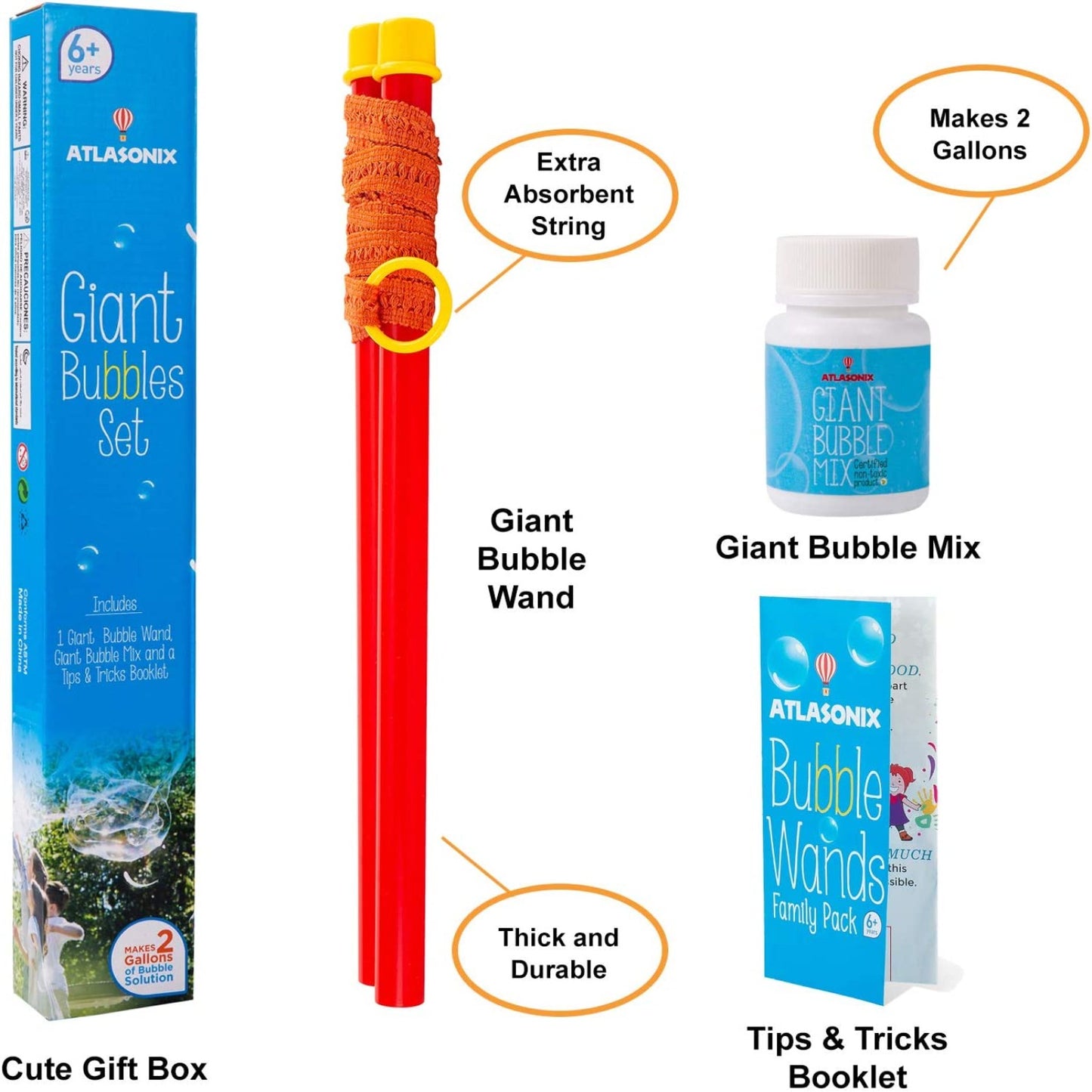 Giant Bubble Wands