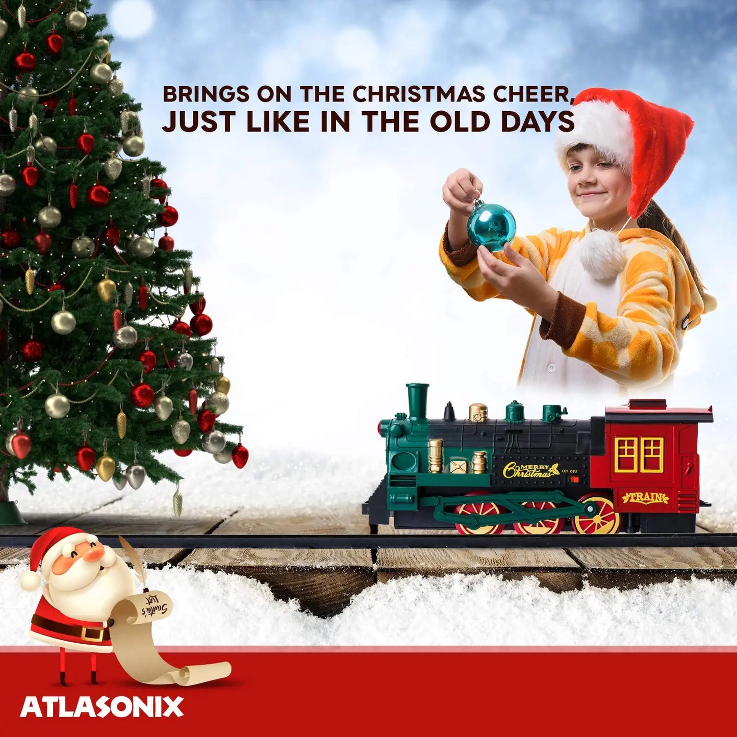 Christmas Train Set Atlasonix