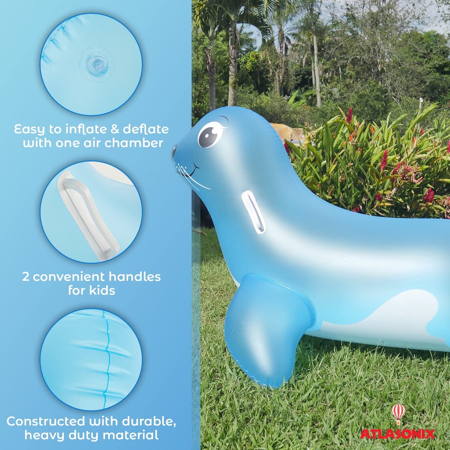 Inflatable Sea Lion Pool Float – Atlasonix