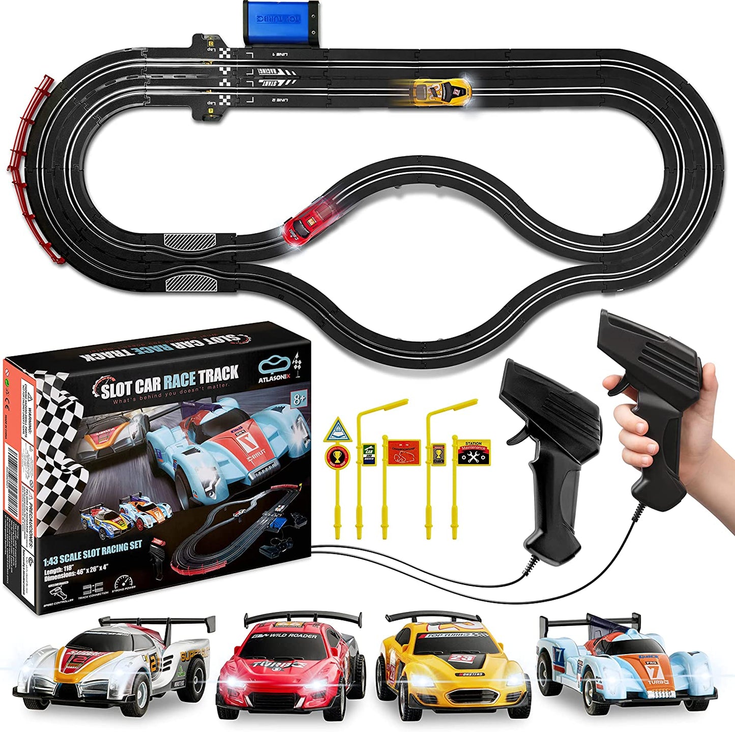 Slot Car Race Track Sets