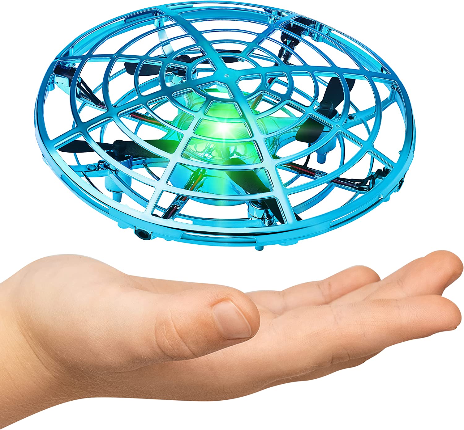 HOWMOURZ Drone Enfant Mini Drone telecommande UFO Jouet avec Autocollant  DIY Enfants Controle par la Montre
