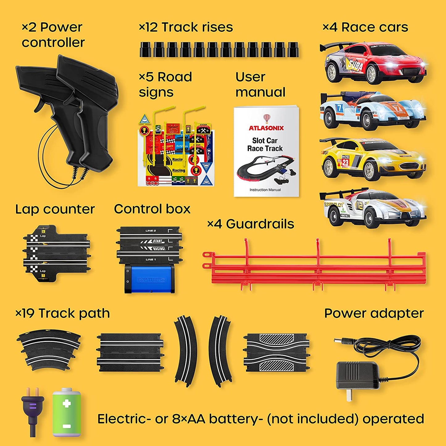 Slot Car Race Track Sets