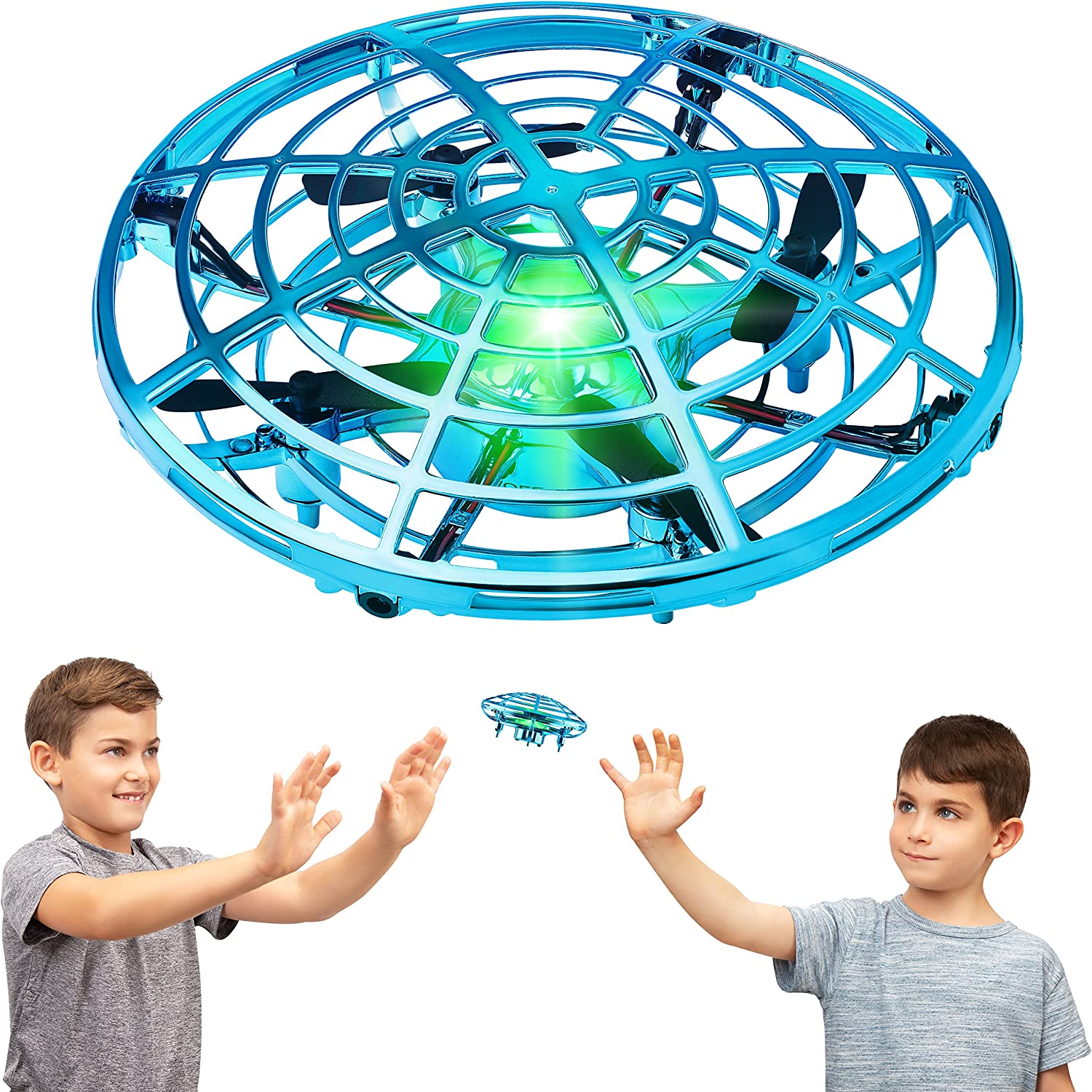 Acheter Drone à boule volante EDC, Mini hélicoptère futuriste à commande  manuelle, divers effets, RC UFO